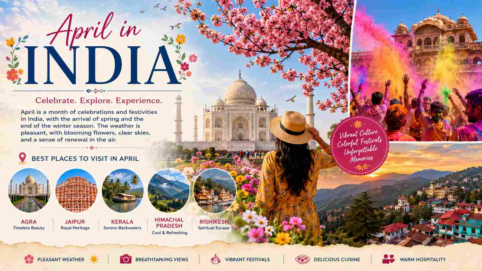 You are currently viewing The Best Places to Visit in April in India