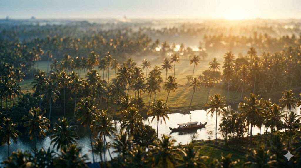Kerala the land of coconut tree