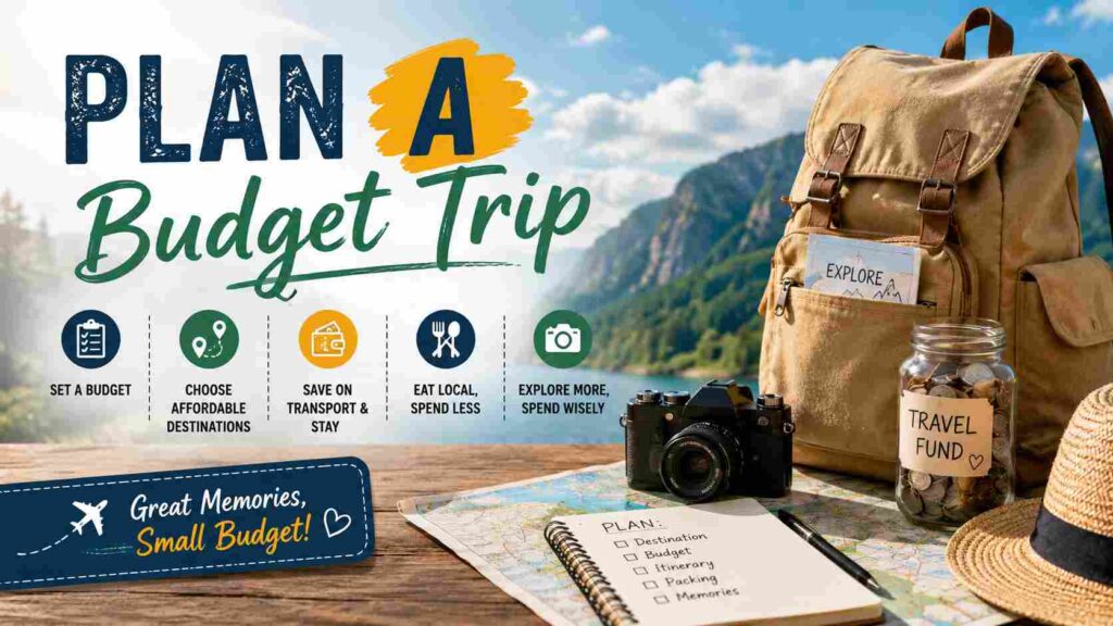 how to plan a budget trip