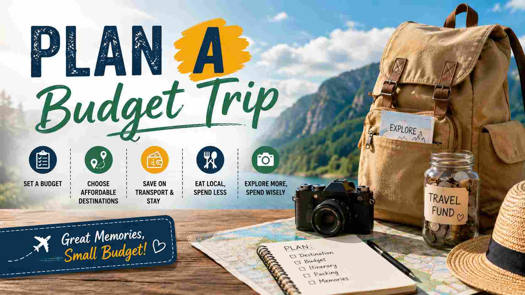 Read more about the article How To Plan A Budget Trip OR How To Select a Place to Visit