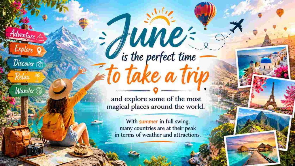 june is the perfect time to visit june is the perfect time to visit